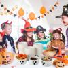 Sliner 100 Pcs 16 oz Halloween Treat Snack Cups Jack O Lantern Pumpkin Ice Cream Bowls Disposable Ghost Paper Cup Soup Yogurt Dessert Bowls for Halloween Party Supplies(White, Ghost)