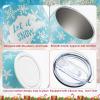 Sliner 12 Pack Christmas Wine Tumbler 12 oz Christmas Stainless Steel Wine Glass Christmas Gift Tumbler Cup with Straw and Brush Santa Elk Coffee Mug Holiday Gift for Xmas Party Favor (Snowman)(Snowman)