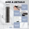 Sliner 2 Pcs Cobweb Duster Bendable Fan Duster Plastic Dust Cleaner Microfiber Head Ceiling Brush Reusable Dirt Remover for Fan Air Conditioning Home Vents Shutters (Blue)(Gray)
