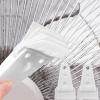 Sliner 2 Pcs Cobweb Duster Bendable Fan Duster Plastic Dust Cleaner Microfiber Head Ceiling Brush Reusable Dirt Remover for Fan Air Conditioning Home Vents Shutters(Exterior Cleaning)