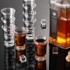Sliner 48 Pack Birthday Shot Glasses Bulk 1.4oz Cheers to 30/40/50/60/70/80 Years Shot Glass Unbreakable Thick Base Mini Clear Plastic Wine Glass Anniversary Favors for Guests(Black,50 Years)(Black)
