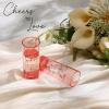 Sliner 48 Wedding Shot Tall Glasses Set,Take a Shot We Tied the Knot 2oz Acrylic Glasses with Heavy Base, Liquor Bottles Bulk for Newlyweds Bridal Shower Party Favors Souvenirs Gifts (Clear)(Pink)