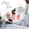 Sliner 48 Wedding Shot Tall Glasses Set,Take a Shot We Tied the Knot 2oz Acrylic Glasses with Heavy Base, Liquor Bottles Bulk for Newlyweds Bridal Shower Party Favors Souvenirs Gifts (Clear)(Clear)