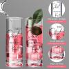 Sliner 48 Wedding Shot Tall Glasses Set,Take a Shot We Tied the Knot 2oz Acrylic Glasses with Heavy Base, Liquor Bottles Bulk for Newlyweds Bridal Shower Party Favors Souvenirs Gifts (Clear)(Clear)