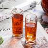 Sliner 48 Wedding Shot Tall Glasses Set,Take a Shot We Tied the Knot 2oz Acrylic Glasses with Heavy Base, Liquor Bottles Bulk for Newlyweds Bridal Shower Party Favors Souvenirs Gifts (Clear)(Clear)