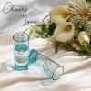Sliner 48 Wedding Shot Tall Glasses Set,Take a Shot We Tied the Knot 2oz Acrylic Glasses with Heavy Base, Liquor Bottles Bulk for Newlyweds Bridal Shower Party Favors Souvenirs Gifts (Clear)(Blue)