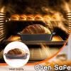 Sliner 6 Pcs Loaf Pan,12 x 5 Inch Long Loaf Pan Nonstick Baking Bread Pan Stainless Steel Rectangle Cake Pan Bread Tin Bakeware for Meatloaf Toast Muffin Sourdough Oven Baking