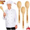 Sliner Set of 3 Chili Cook off Prizes Wooden Cutting Boards with Handle Spoon Chili Cook off Trophies Awards 1st 2nd 3rd Place Competition Gifts for Men Women Festivals Decorations