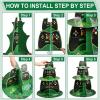 Sliner Video Game Cupcake Stand Party Decorations 3 Tier Cardboard Gamer Cake Stand Holder Gaming Theme Dessert Tower Tray for Boy Girl Player Birthday Video Game Party Supplies Decoration