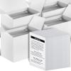 Sliner 100 Pcs Credit Card Reader Cleaner Cards Dual Side Cr80 Reader Cleaning Scanner Cleaning Sheets Pos Swipe Terminal for Printer Optical Credit Machines(200)