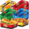 Sliner 48 Pcs Hero Theme Birthday Party Supplies 5Lb Large Hero Food Trays Party Favors Food Boats Snack Paper Trays for Birthday Decorations(Boy)(Boy)