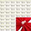 Sliner 50 Pcs Pearl Napkin Rings Set Gold Napkin Ring Holders Delicate Serviette Ring Buckle for Wedding Thanksgiving Christmas Family Gathering Birthday Banquet Party Table Supplies (Stylish Style)(Simple Style)